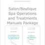 Salon and Boutique Spa Operations and Treatments Manuals Package