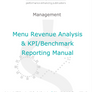 Menu Revenue Analysis and KPI/Benchmark Reporting Manual