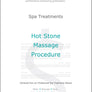 Hot Stone Massage Procedure