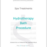 Hydrotherapy Bath Procedure