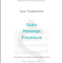 Scalp Massage Procedure