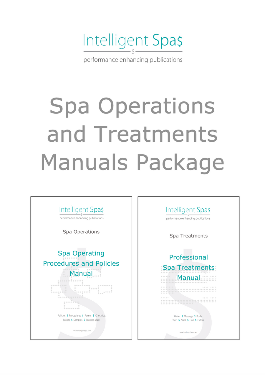 Spa Operations and Treatments Manuals Package