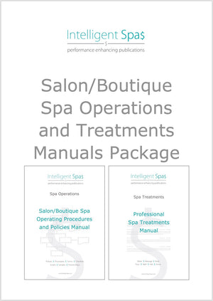 Salon and Boutique Spa Operations and Treatments Manuals Package