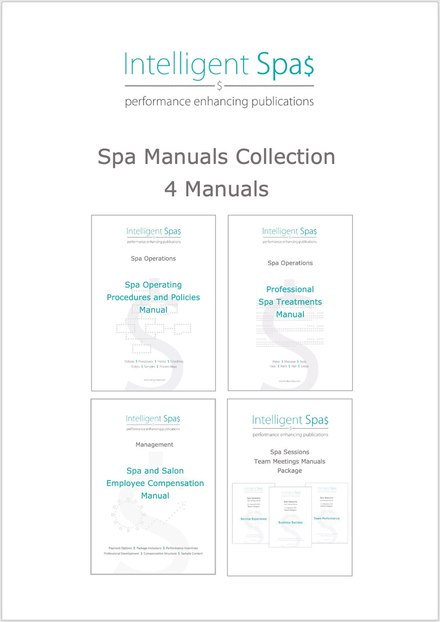 Package: Spa Manuals Collection - 4 Manuals