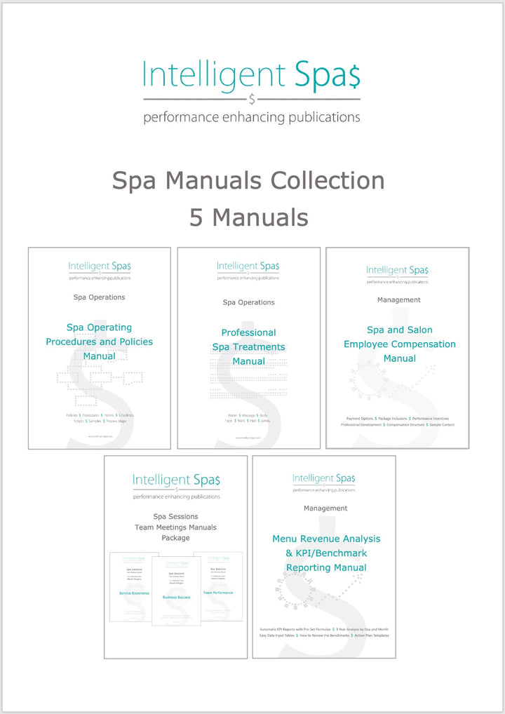 Package: Spa Manuals Collection - 5 Manuals