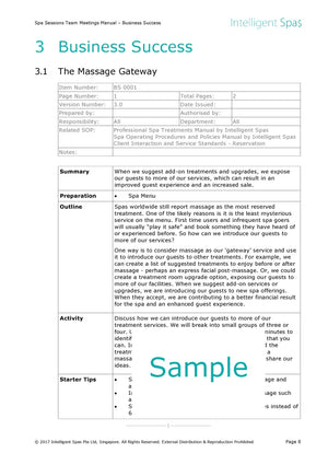 Package: Spa Manuals Collection - 4 Manuals