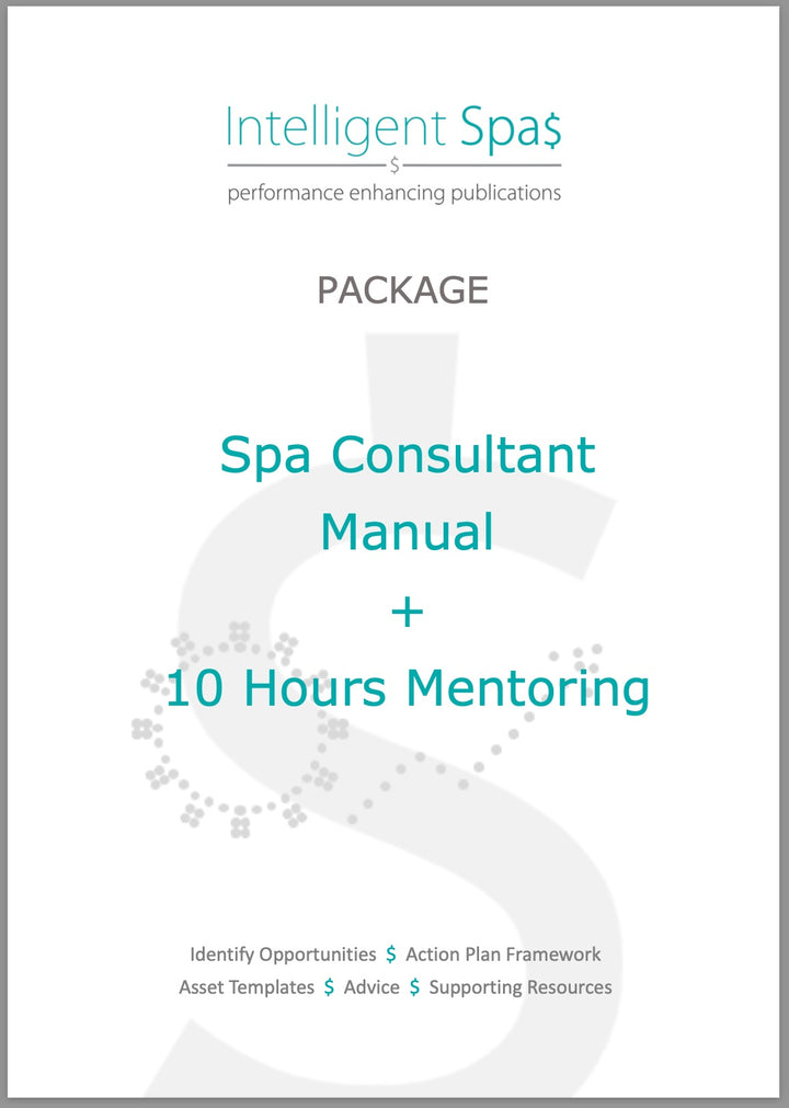 Package: Spa Consultant Manual Plus Mentoring - 10 Hours
