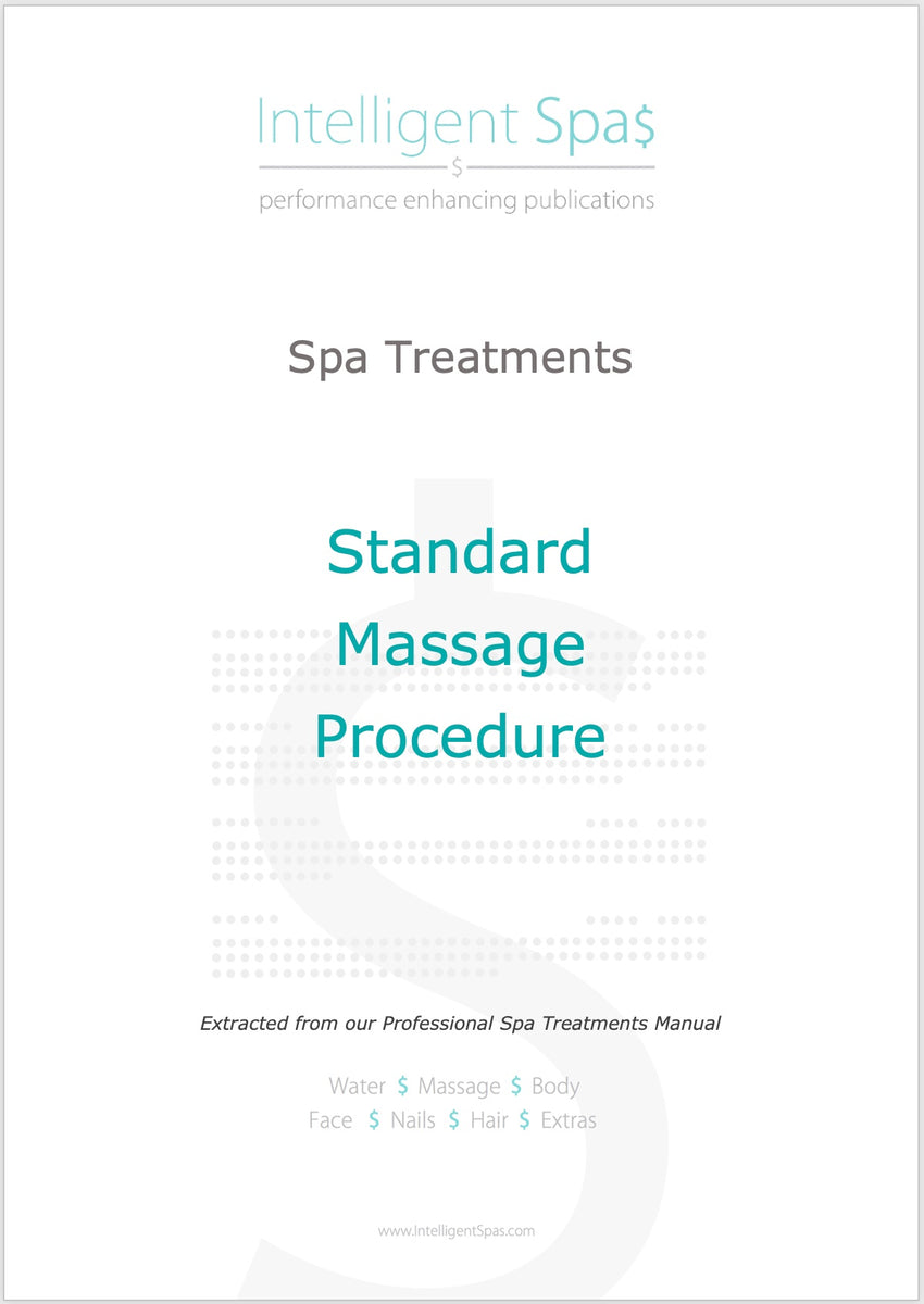 Standard Massage Procedure – Intelligent Spas Pte Ltd
