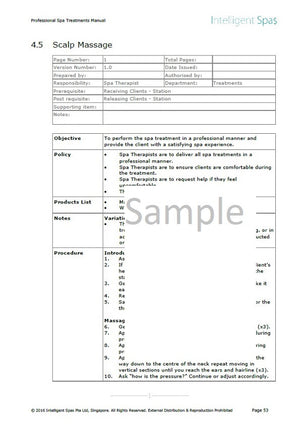 Package: Spa Manuals Collection - 5 Manuals
